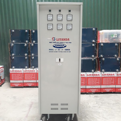 Máy Biến Áp Cách Ly Litanda 100KVA 380V/220V Thế Hệ Mới 2023