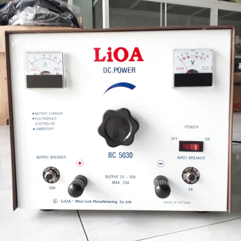 Máy nạp ắc quy Lioa BC-5030
