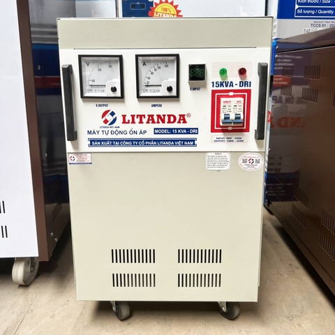 Ổn Áp 15KVA 1 Pha Litanda New 2022 Đời Mới 2022 Giá Bao Nhiêu Tiền?