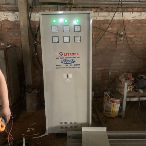 Ổn Áp 250KVA 3 Pha Litanda Lioa 250KW Dây Đồng Chính Hãng Giá Gốc