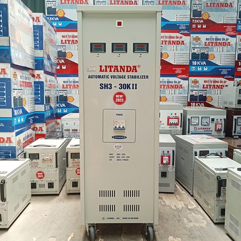 Ổn Áp 3 Pha Ra 220V 200V 30KVA Litanda Chính Hãng 100% Dây Đồng