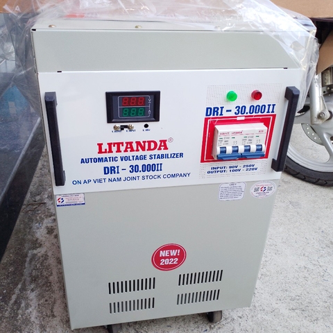 Ổn Áp 30KVA 1 Pha Dải 90V-250V LiTanda Giao Khách Hàng Ở Tế Tiêu Mỹ Đức