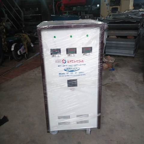 Ổn Áp 30KVA 3 Pha 30KW Litanda New 2022 Đồng Hồ Điện Tử Giá Tốt