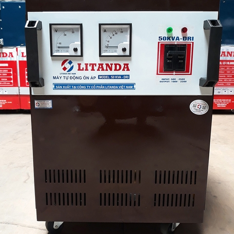 Ổn Áp 50KVA 1 Pha LiTanda Đời Mới Chính Hãng 100% Dây Đồng Giá Tốt