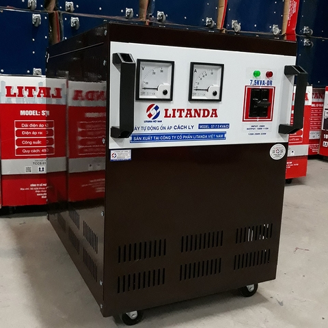 Ổn Áp Cách Ly 7.5KVA 7,5KW 7500 Litanda Chống Giật Đang Bán Chạy Nhất