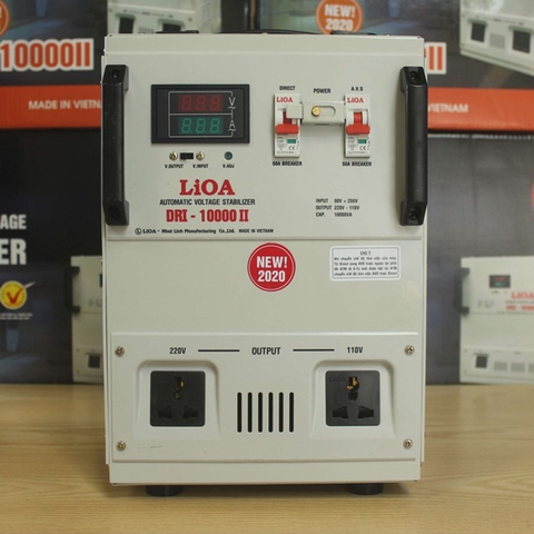 Ổn Áp Lioa 10 Kg 10 Ký 10KVA 10KW Giá Bao Nhiêu Tiền Lioa DRI-10000II