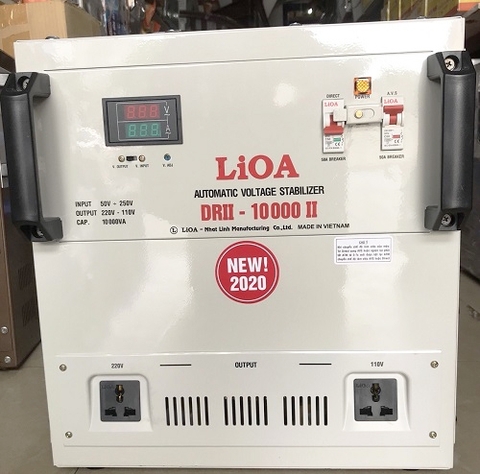 Ổn Áp Lioa 10KW Dải 50V Đời Mới 2023 Giá Bao Nhiêu?