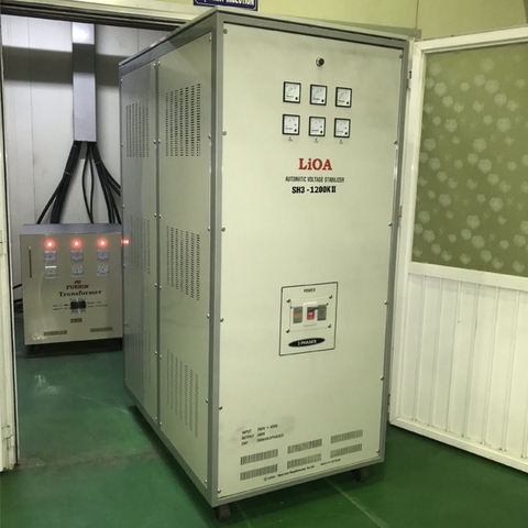 Ổn Áp Lioa 1200KVA 3 Pha Dải 260v-430v Dây Đồng Chính Hãng Giá Tốt