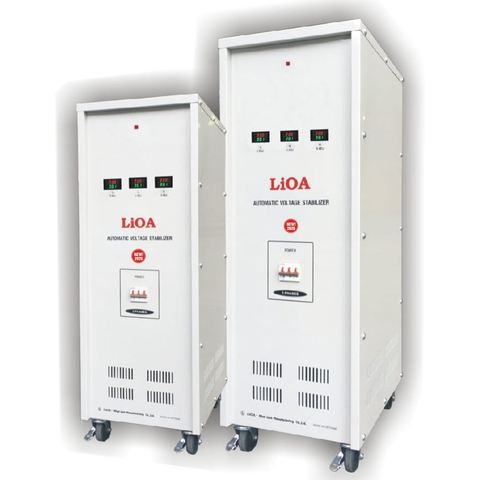 Ổn Áp LiOA 15KVA 3 Pha DR3-15K II Dải 160V-430V NEW 2024 Đồng Hồ LED