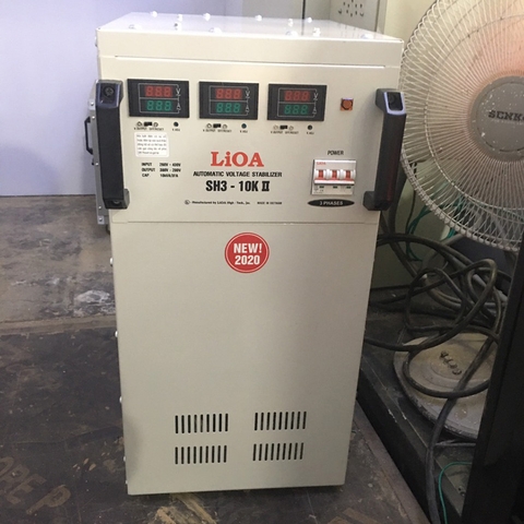 Ổn Áp Lioa 3 Pha 10KVA Dải 260V~430V Giá Bao Nhiêu?