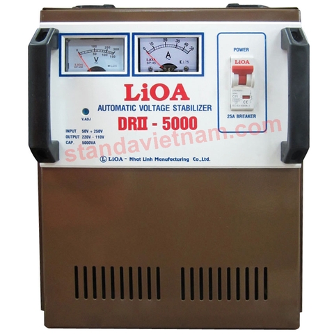 Ổn áp Lioa 5KVA DRII-5000