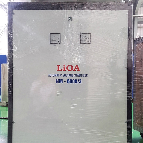 ỔN ÁP LIOA 600KVA 3 PHA 600KW NM-600K II INPUT 304V-420V OUTPUT 380V