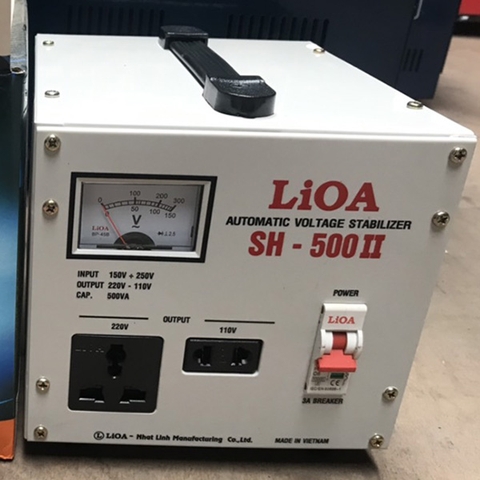 Ổn Áp Lioa Litanda Mini 500VA Dùng Cho Máy Tính