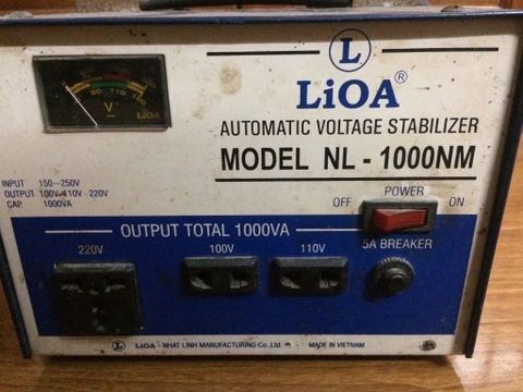 Ổn Áp Lioa NL-1000NM Có Nên Mua Không? Tại Sao Không Nên Mua Ổn Áp Cũ