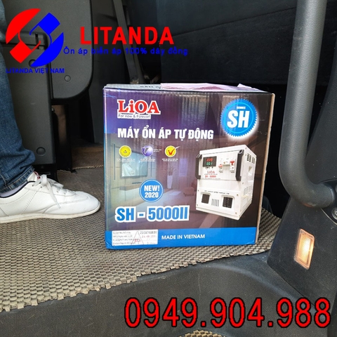 Giao Ổn áp Lioa SH 5KVA Dải 150V đến 250V Anh Nghĩa Ba Bể Bắc Cạn