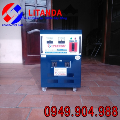 Máy Ổn Áp Litanda 10KVA DR Dải 90V ~ 250V Bác Tâm Địa Chỉ Hoài Đức - Hà Nội