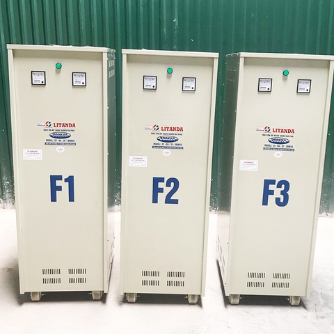 Ổn Áp Litanda 300KVA 3 Pha 300KW Chuyên Dùng Cho Doanh Nghiệp Sản Xuất