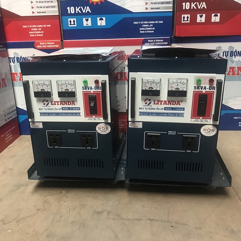 Ổn Áp Litanda 5KVA 1 Pha 5KW  Phiên Bản Mới 2024 Giá Bao Nhiêu Tiền?