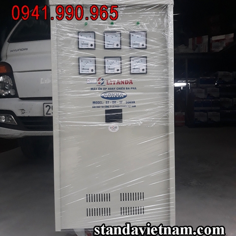 Ổn Áp Litanda 60KVA 3 Pha 60KW NEW 2020 Dải 160V & 260V Giá Bao Nhiêu