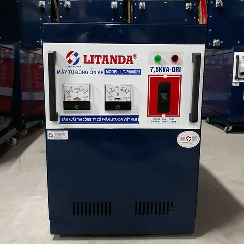 Ổn Áp Litanda 7,5KVA DRI Dải 50V-250V Giá Bao Nhiêu Tiền Mua Ở Đâu