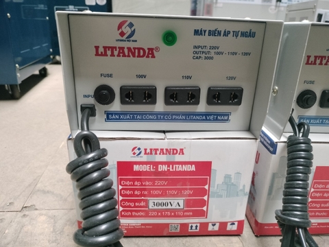 Ổn Áp Litanda Dành Cho Bếp Từ Nhật 100% Dây Đồng Chính Hãng