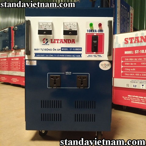 Ổn áp Litanda 10KVA mới nhất năm 2024 Model 10KVA-DRI