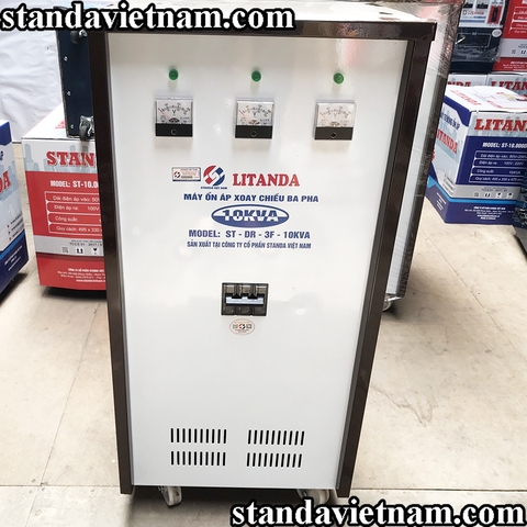 Ổn áp Standa 10KVA ST 3 pha 100% dây đồng Đổi Tên Ổn Áp Litanda 10KVA