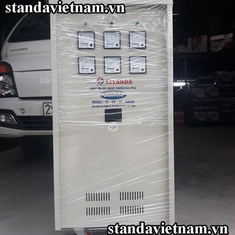 Ổn áp Standa 60kva 3 pha dải 260-430v Đổi Tên Ổn Áp Litanda 60KVA 3 Pha