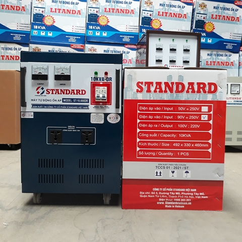 Ổn Áp Standard 10KVA Có Tốt Không? Nên Mua Ổn Áp Litanda Hay Standard