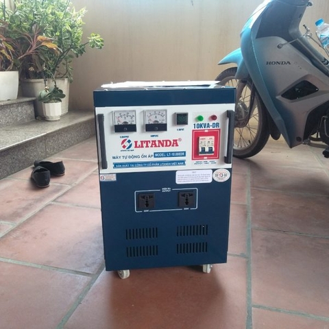 Single Phase Voltage Stabilizer | Ổn Áp Litanda 10KVA 1 Pha Dải 90V~250V NEW