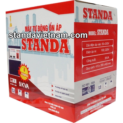 Standa 5kva chính hãng Đổi Tên Litanda - Tổng kho ổn áp biến áp Standa