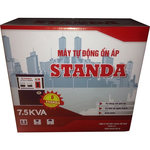 Ổn áp Standa 7,5KVA ST (150V-250V) Chính Hãng Đã Đổi Tên Litanda