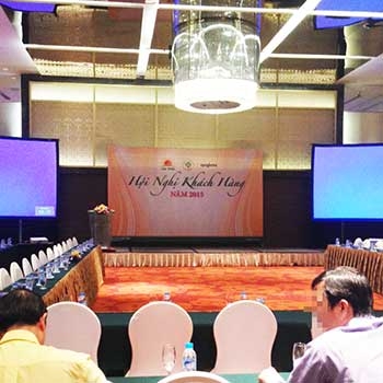 Giá backdrop hội nghị, sự kiện