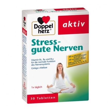 Viên uống giảm căng thẳng Doppelherz Stress Gute Nerven