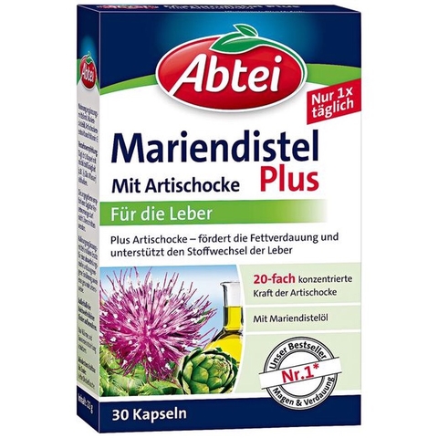 Viên uống bổ gan Abtei Mariendistel Plus