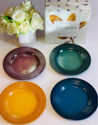 SET 4 ĐĨA LE CREUSET BOTANIQUE 17cm