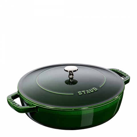 NỒI CHẢO GANG STAUB CHESTERIA 24CM XANH HÚNG