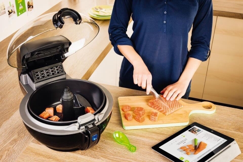 Nồi chiên không dầu TEFAL AH9808 ACTIFRY SMART XL