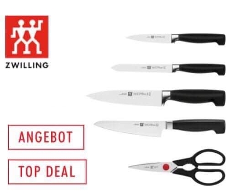 BỘ DAO ZWILLING VIER STERNE MẪU MỚI 2019
