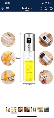 BÌNH XỊT DẦU ELETOROT CHO NỒI CHIÊN KHÔNG DẦU