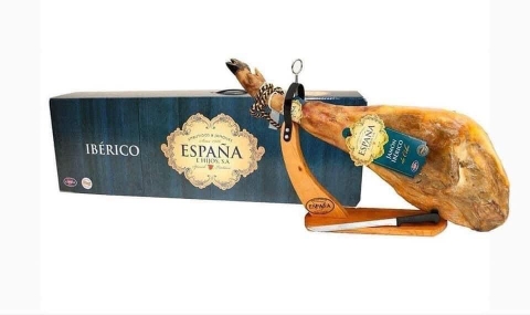 ĐÙI HEO MUỐI ESPANA IBERICO LỢN ĐEN 4,5KG