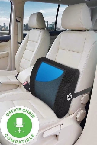 🇩🇪 Gối tựa lưng cao cấp Samsonite Cooling Gel – Vừa êm, vừa mát, ngồi là thích mê! 🥰