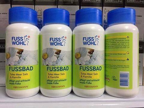 Muối ngâm chân thảo dược Fuss Wohl 