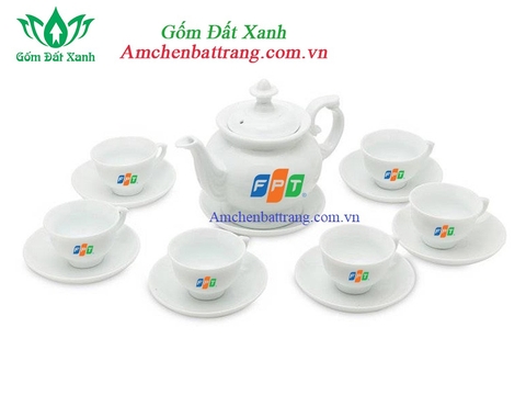 Ấm Chén In Logo Doanh Nghiệp SKC9