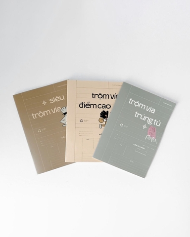 Combo 3 Giấy kiểm tra kẻ ngang Trộm vía