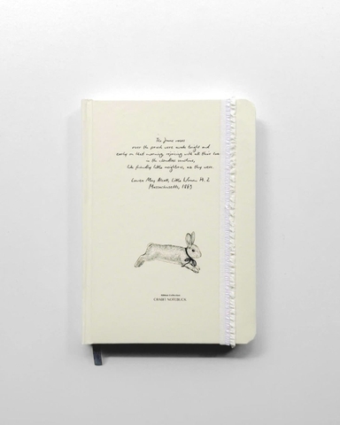 Sổ tay scrapbook A5 dot 130gsm The Reverie Diary - Thỏ Nơ