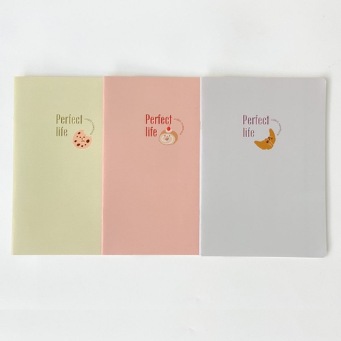Vở kẻ ngang 80 trang Perfect Life - Combo 3