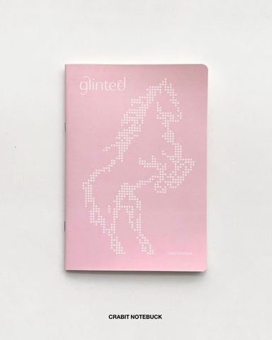 Vở kẻ ngang 100 trang 80gsm Chấm bi - Hồng