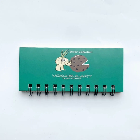 Sổ học từ vựng bỏ túi - Onion Xanh lá