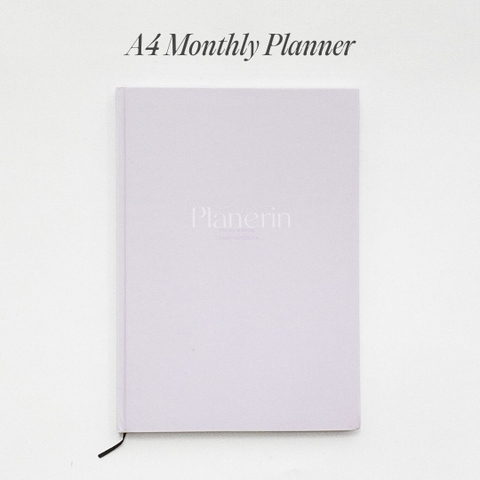 Sổ lịch Planner 2025 A4 Monthly Plan - 14 Months